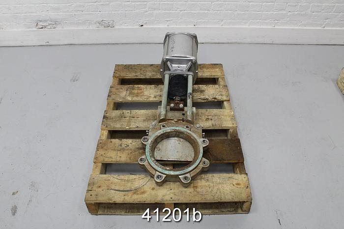 Used 8" Wey Air Operated Knife Gate Valve #41201