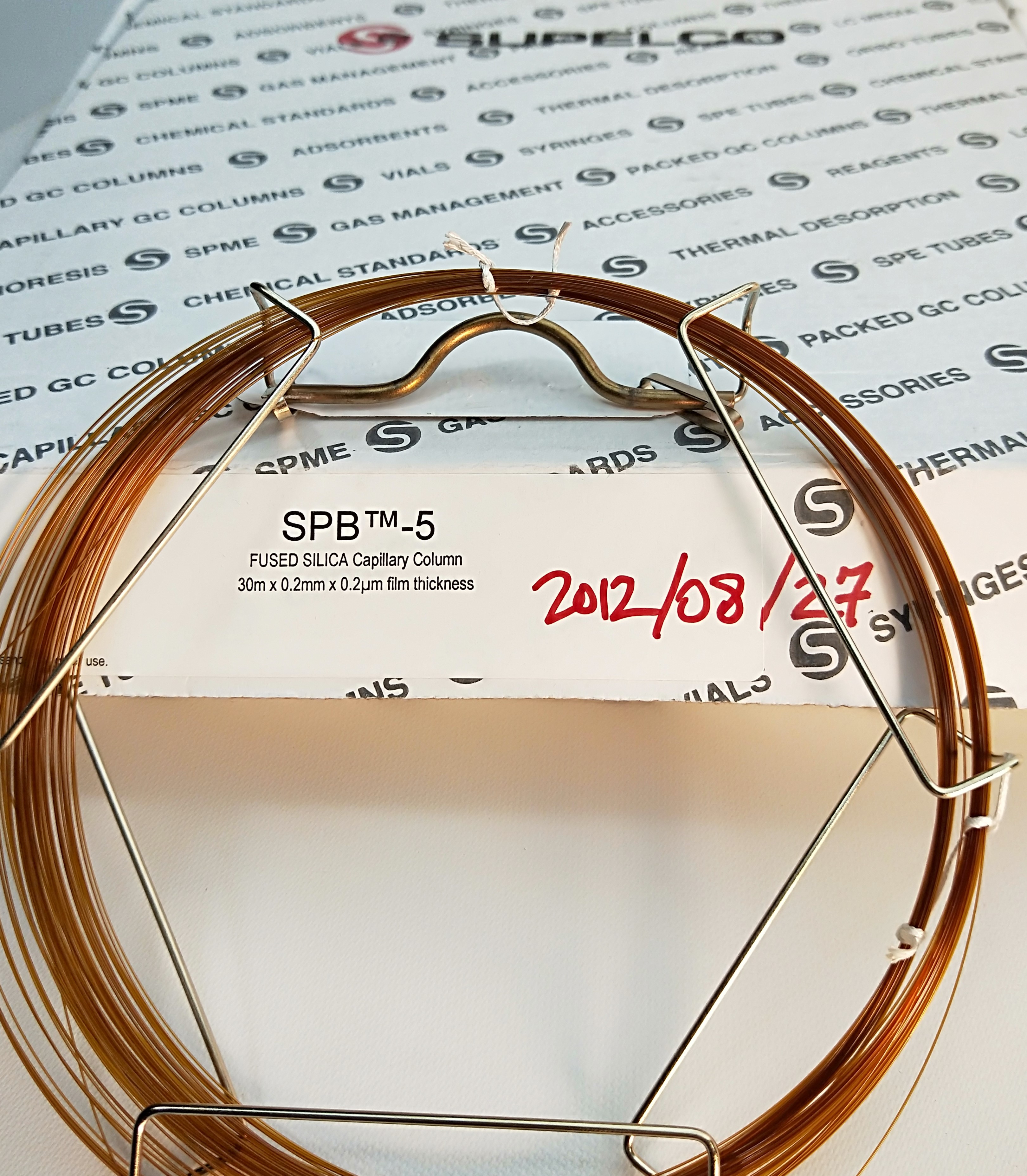 New Open Box (1500) Supelco SPB-5 (24166) Capillary Column - 30M x 0.25mm x 0.25µm