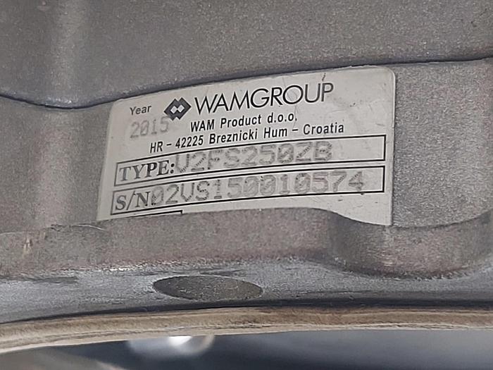 Gebraucht Drehklappe mit Edelstahlteller, D250mm, V2FS250ZB, WAM gebraucht-Top