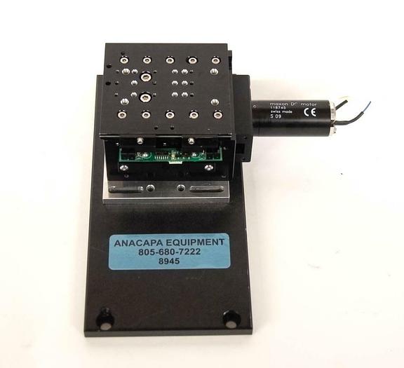 Used Maxon 118745 DC Motorized Translation Stage For Micromanipulators USED (8945)R