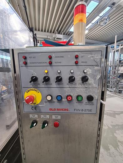 Gebraucht Abfüll - Linie für stückige Produkte in vorgefertigte Beutel