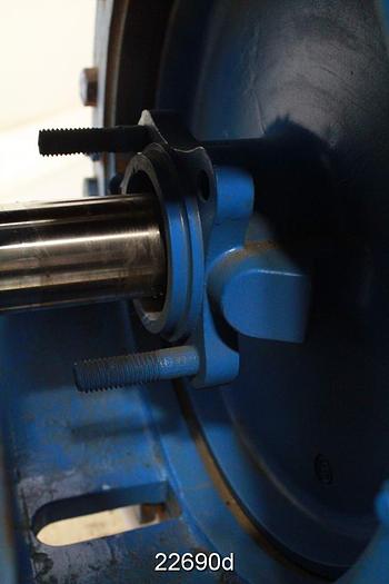 Used Goulds 3196 Pump, 3196Mtx, 1.5X3X13, Stainless Steel Casing, 5-Vane Impeller, 13" Impeller Diameter #22690