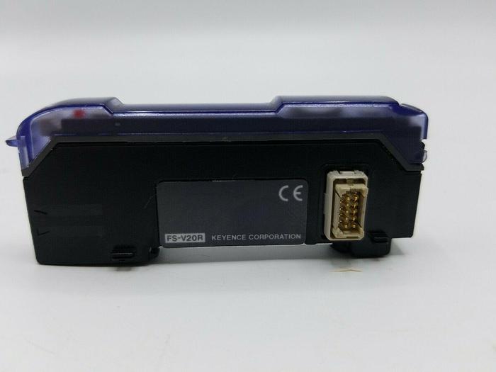 Used Keyence Fiber Optic Sensor Amplifier FS-V20R