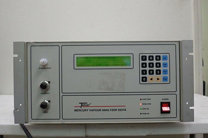 Used Tekran Model 2537A Mercury Vapor Analyzer