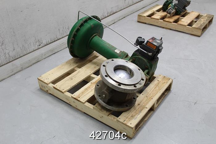 Used Fisher 8" V150 Vee-Ball Valve #42704