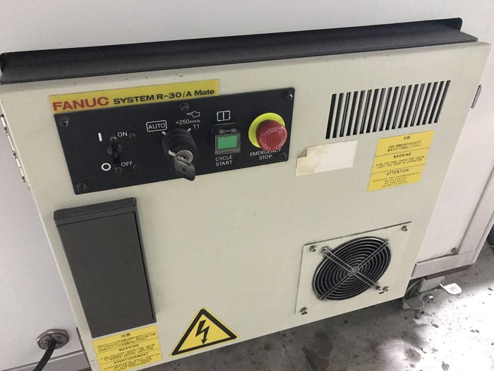 Used ACME POLISHING CELL WITH LR MATE 200iC ROBOT R30iA