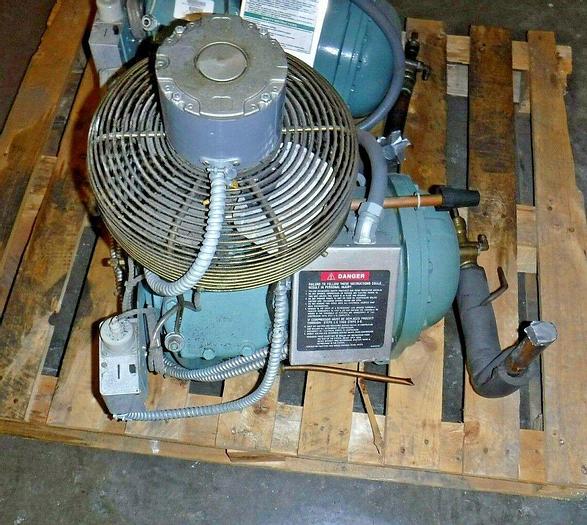 Used Carlyle 06DR0130CA3250 Semi-Hermetic Reciprocating Compressor (208/230V, 2 HP)