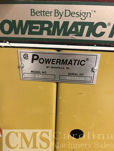 Used Powermatic Model 27