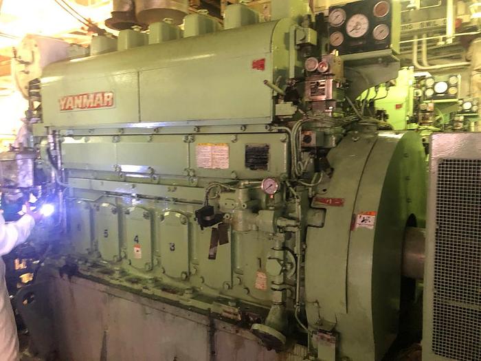 Used Yanmar 6EY18L marine generator sets in good condition