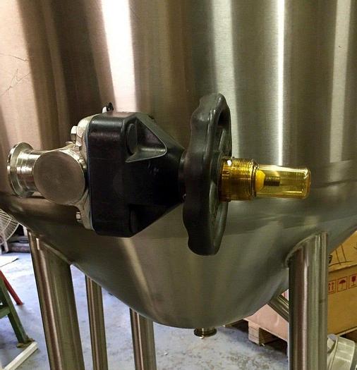 Used 40 GALLON (150 LITER) T & C REACTOR – S/S – 30 PSI/FV – 50 PSI JACKET