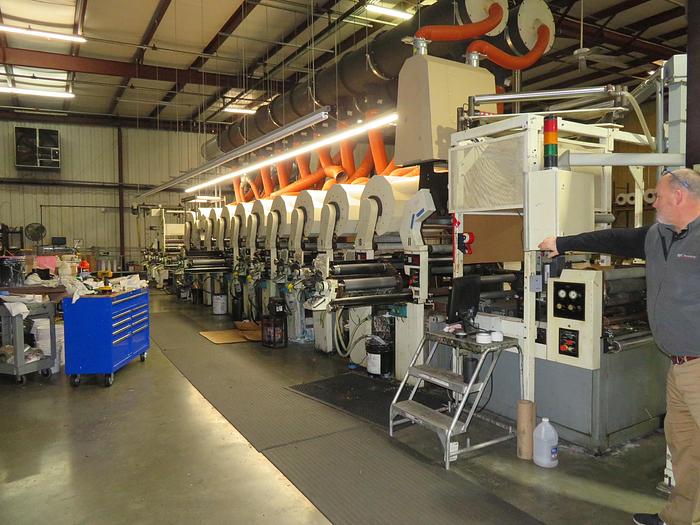 Used COMCO 11 color Flexo Label Press