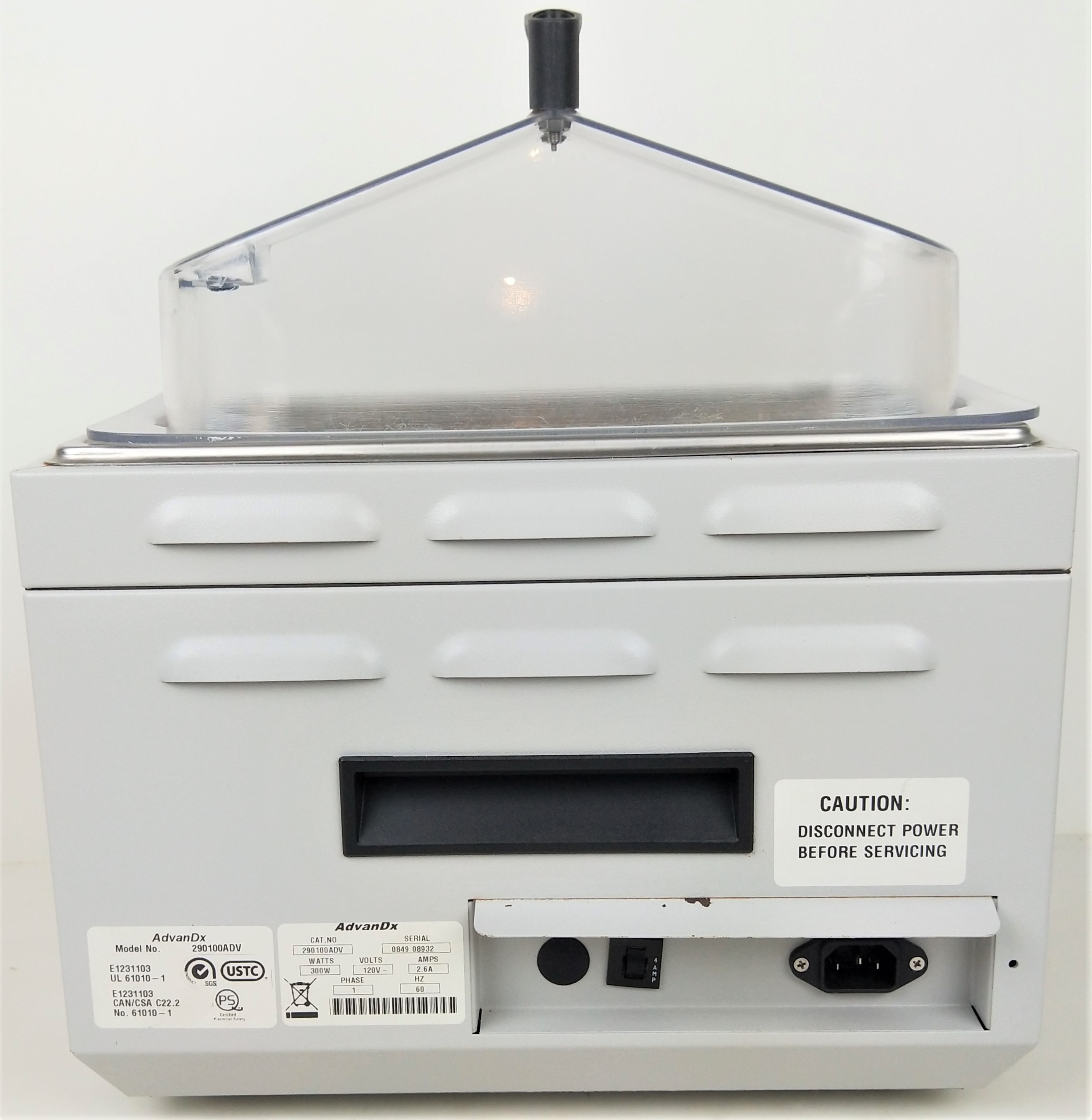 New Open Box AdvanDx 290100ADV Heating Water Bath