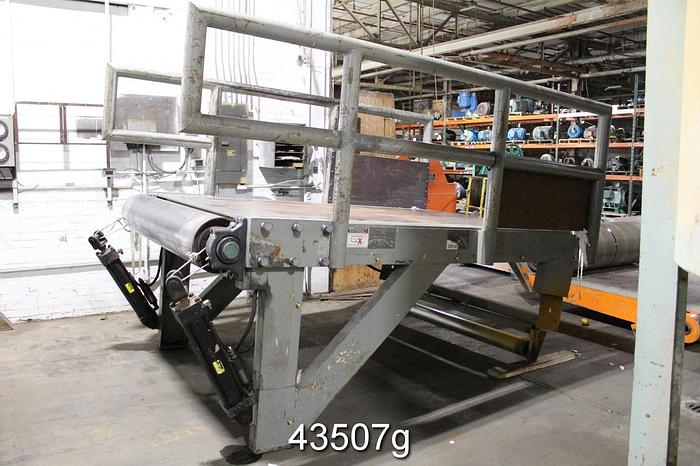 Used James Brinkley Roll Splitter, 66" Knife Length, 60" Roll Diameter #43507