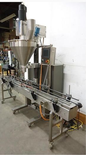 SPEE-DEE AUTOMATIC STAINLESS STEEL POWDER AUGER FILLER - MODEL 3500S