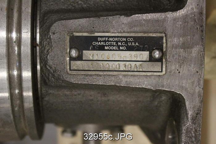 Used Duff Norton M10405-390 5 Ton Mechanical Actuator #32955