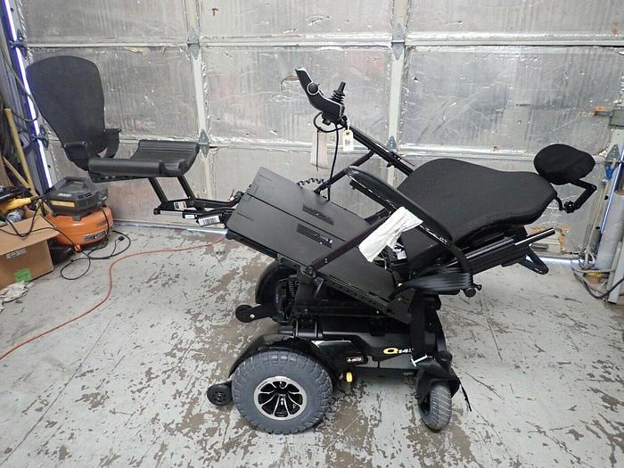 Used Quantum Q1450 Bariatric Power Chair Heavy Duty Recline Tilt Wheelchair