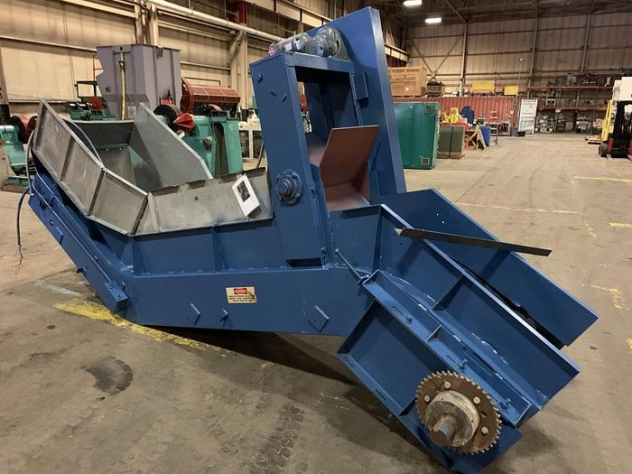 Used MAREN MODEL 60 SHREDDER W/ INCLINE CONVEYOR AND DUMPER
