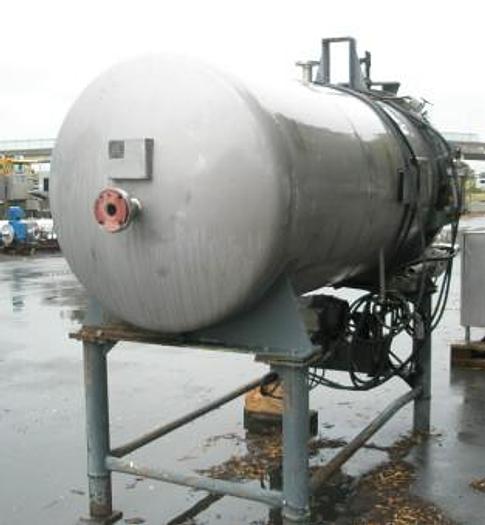 Used Filter, Pressure Leaf, 330 SF, S/st, 75 PSI, Coppersmithing, #S737134