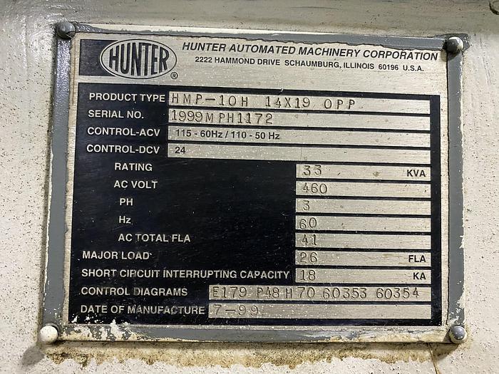 Used 1999 HUNTER