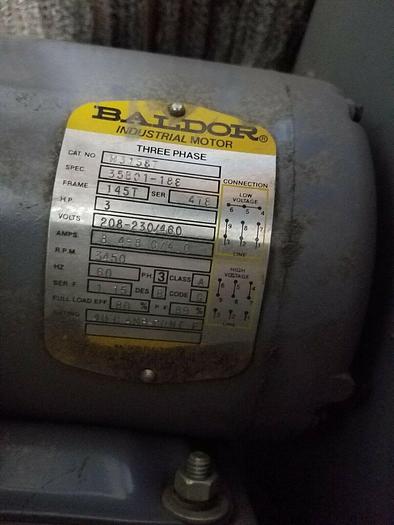 Used 3 HP Torit Dust Collector with bags tested and in running condition!