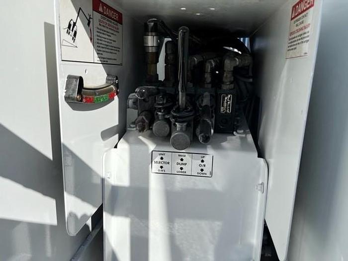 Used C59623 Terex Hiranger XT60 65ft Bucket Boom on 2010 Ford F750 Forestry Dump Truck