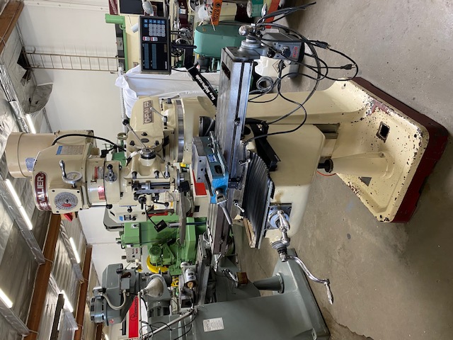 Used Chevalier Model FM-3VS Vertical Milling Machine 9" x 42" Table