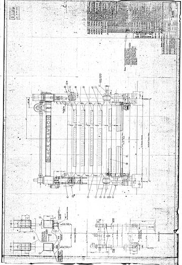 Used PAPER MACHINE COMPONENTS #17996