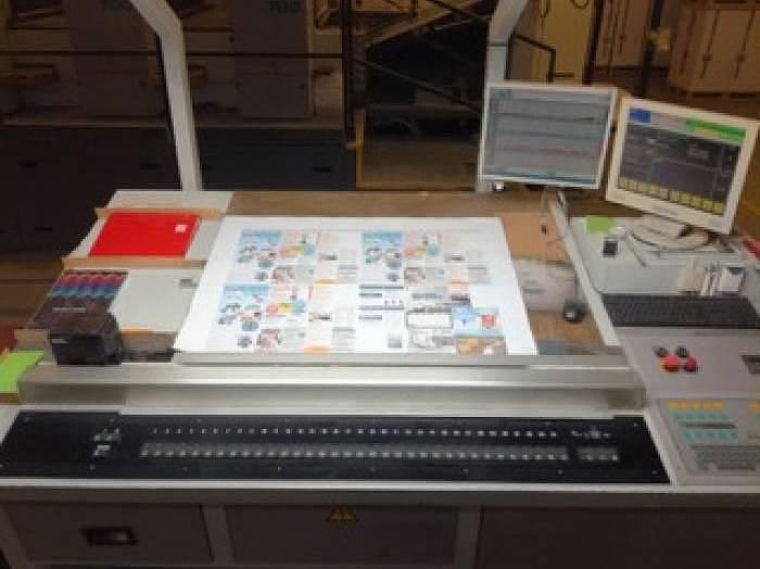 Used Man-Roland 708 3B with sheeter Mabeg