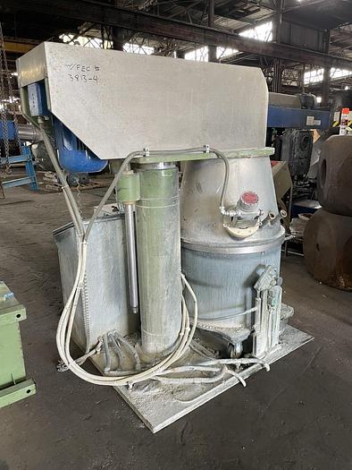 Used 250 LITER MISCHTECHNIK HOFFMAN PLANETARY MIXER WITH DISCHARGE RAM - S/S - JACKETED