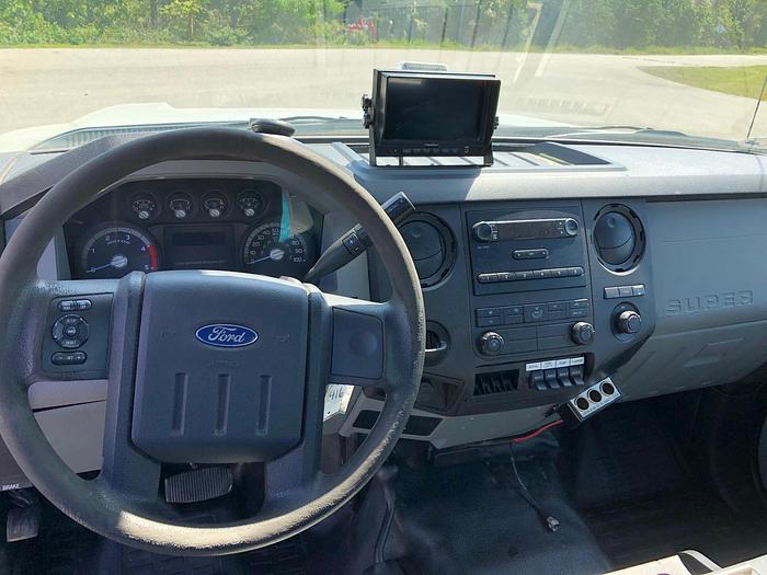 Used 2013 Ford F550 4x4 Versalift VST47I 52ft Material Handler Bucket Truck - 77745