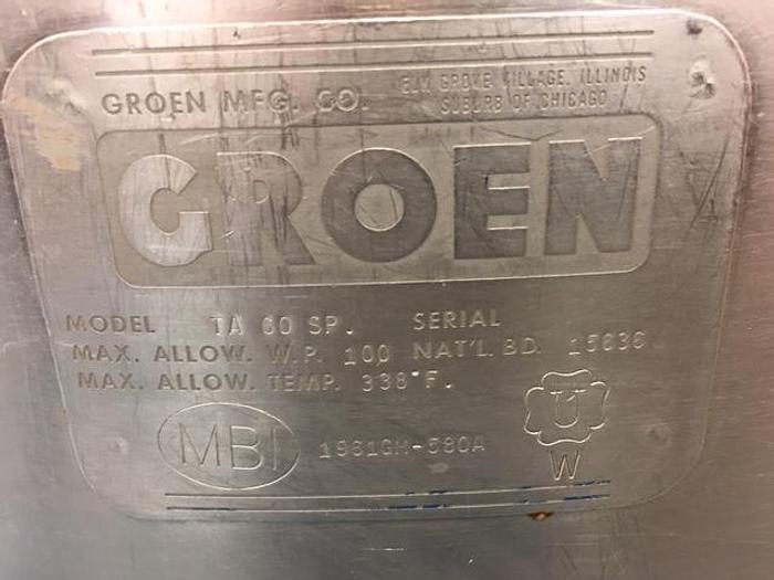Used GROEN KETTLE