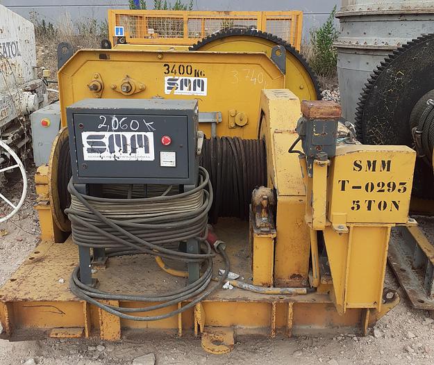 Usado Guincho de 5 toneladas