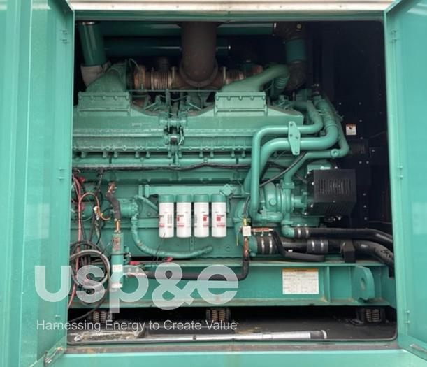 2 MW 2012 New Cummins QSK60-G6 NR2 Diesel Generator Set
