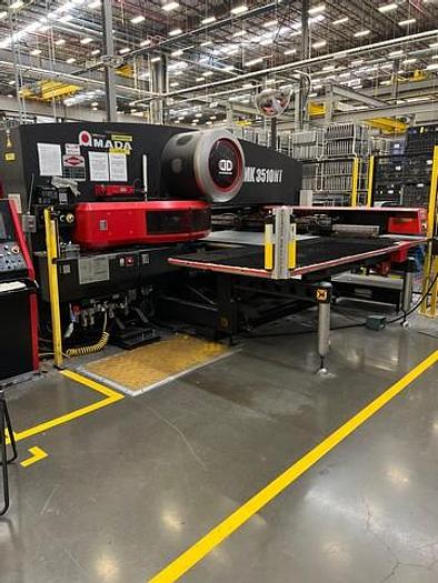 Used 2012 Amada EMK 3510 NT High Speed Servo-Electric Turret Punch