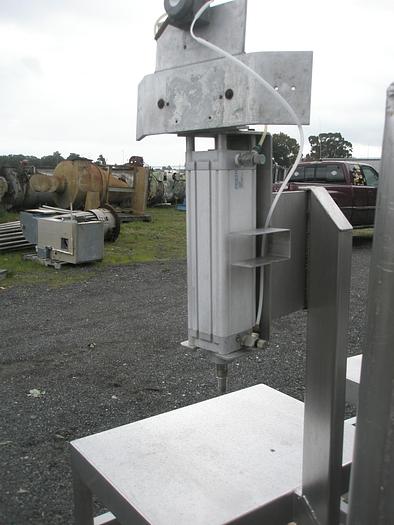 Used Press, Platen, Pneumatic, S/st, Tofu Block Former, (5) #L736990