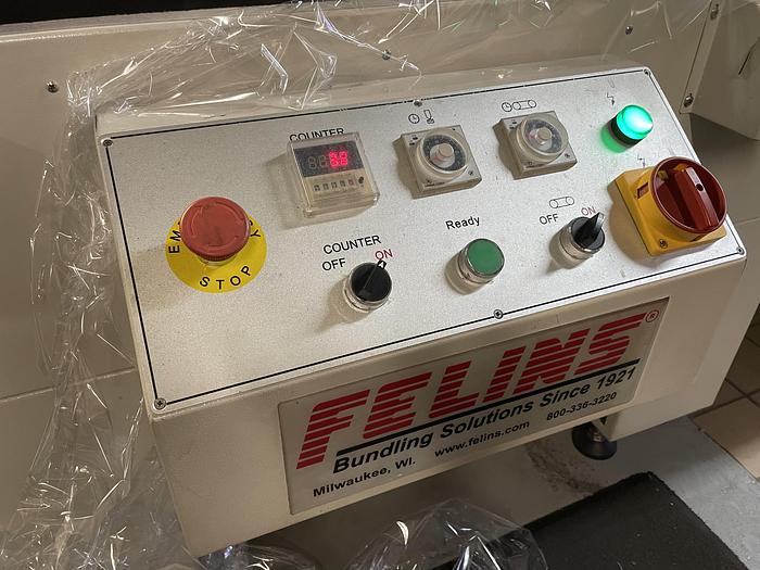 Used Felins Shrinktech L-Sealer with conveyors