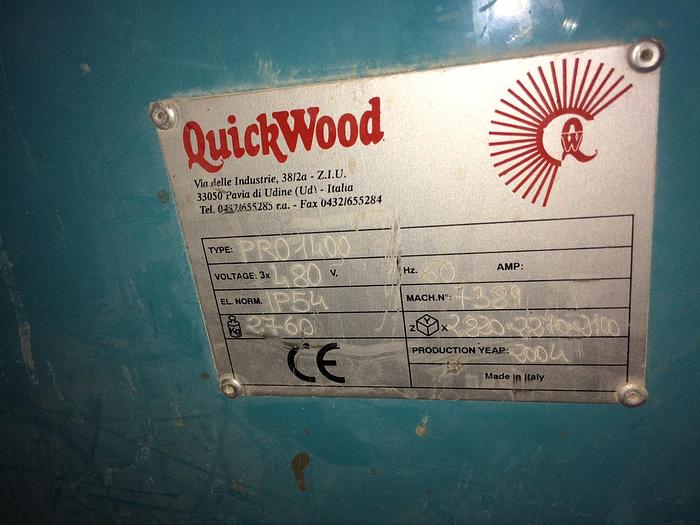 Used Quickwood PRO1400 Brush Sander