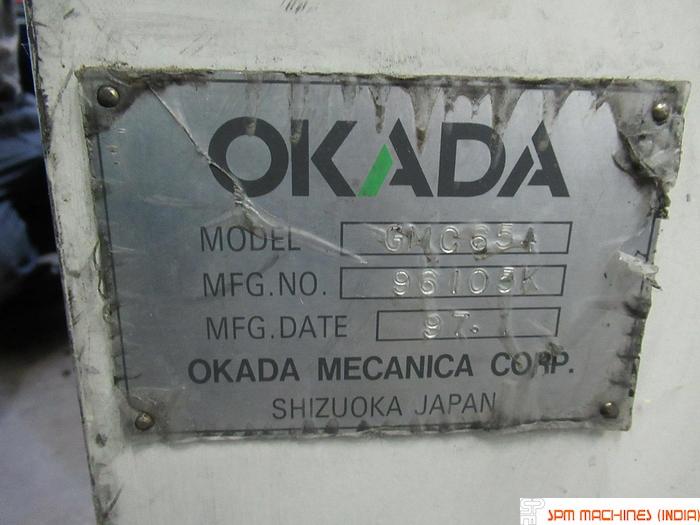Used Okada GMC 654 (Gantry Type High Speed) VMC - 1998