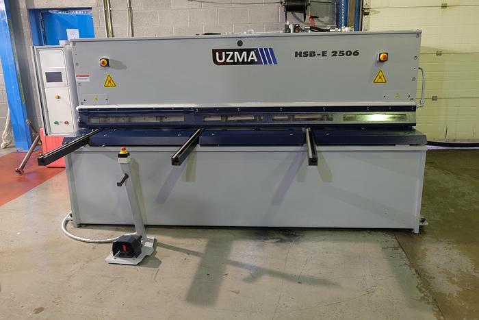 UZMA HSB Swing Beam Guillotine 6mm - 20mm cutting capacity