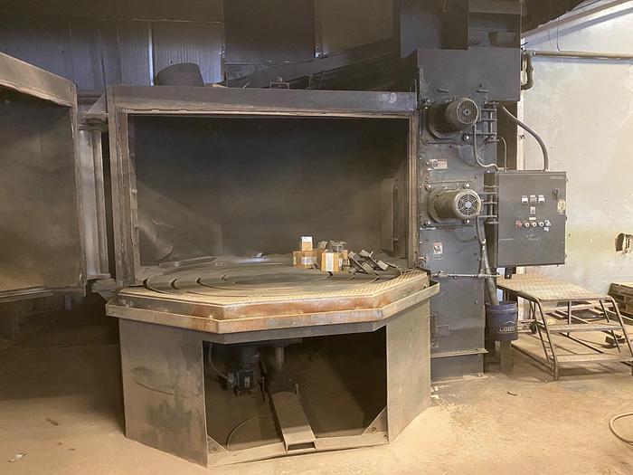 Used 2000 Wheelabrator 7 FT Table