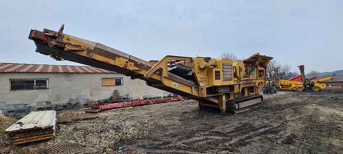 Used 2008 Extec  C12+ tracked jaw crusher