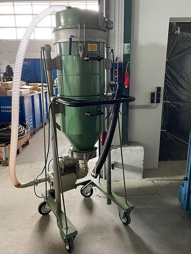 Gebraucht Absauganlage für Holzspäne RIBO-Silovorabscheider mit Filter Auf Fahrgestell