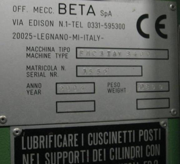 Used SQUEEZING IMPREGNATION PADDER BETA