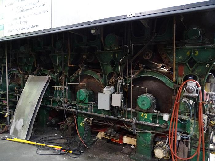 Used 98" (2.54M) TRIM BELOIT FOUNDRINIER PAPER MACHINE 1,050 FPM REF (PM# 1)