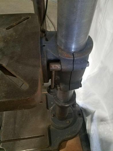 Used Royal Drill Press 1/2 HP Floor Model with Adjustable Table Heavy Duty Drilling