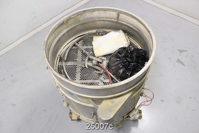 Used Sweco FT60S2410S0WS Vibrating Screen, 60" Diameter #25007