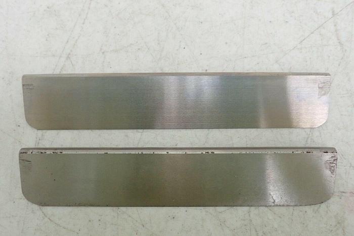 Used Lot of 2 Leica and Unmarked Microtome Knives 18.5 cm/c in Cases