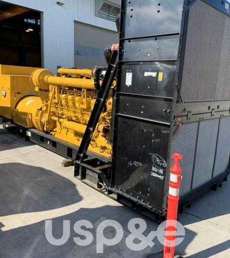 Used 2.5 MW 2020 Used Caterpillar CAT 3516C HD Diesel Generator Sets