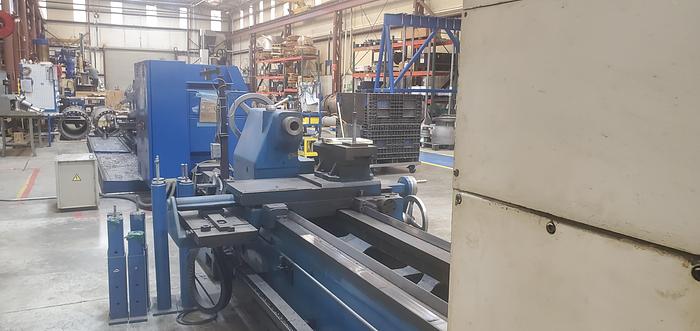 Used 1983 Summit 40" x 120" Engine Lathe, 40" Swing, 28" Swing over Cross slide, 12.5" Spindle Bore, 180 RPM, 50 HP