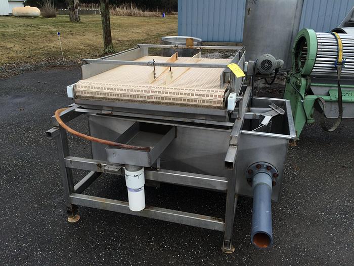 Used Key Flotation Washer with Dewatering Discharge Conveyor